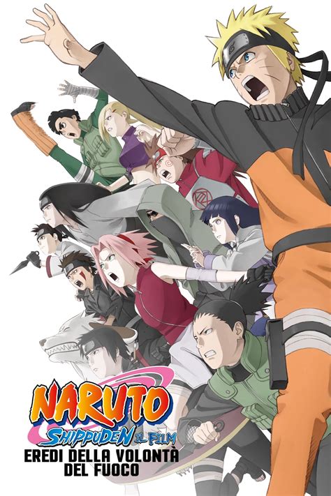 Naruto Shippuden The Movie The Will Of Fire Posters The