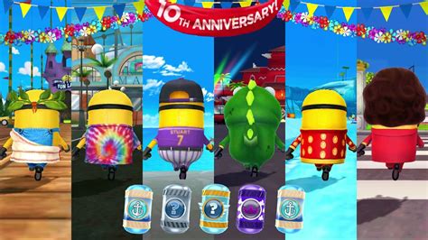 Despicable Me Minion Rush 10th Anniversary Minion Regatta FHD 60 FPS