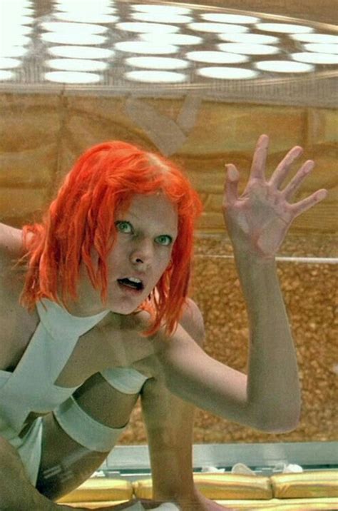 Milla Jovovich As Leeloo In The Fifth Element Milla Jovovich Fifth