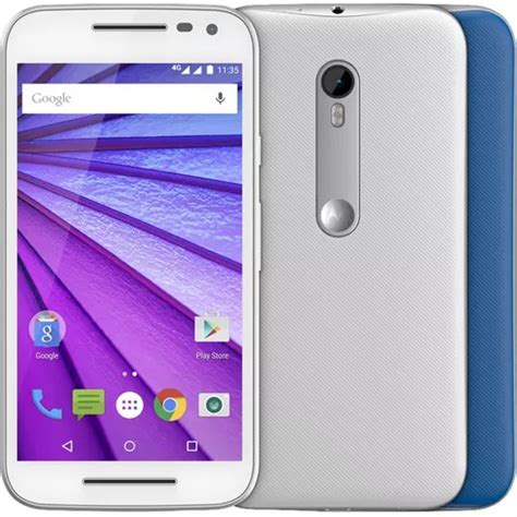 Moto G 3rd Gen Colors Edition Dual Sim 16 Gb Blancoazul 2 Gb Ram