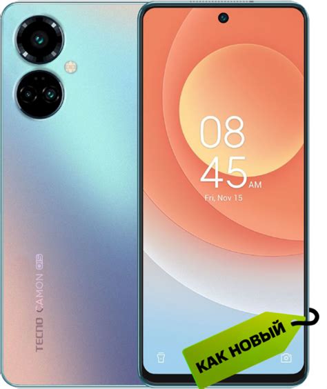 Смартфон TECNO Camon 19 Pro 8/128 Гб Полярный синий "Как новый ...