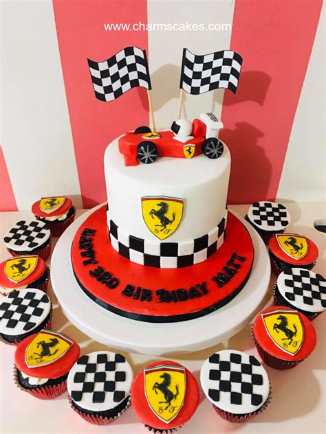 Formula 1 Car Race Cake A Customize Car Race Cake