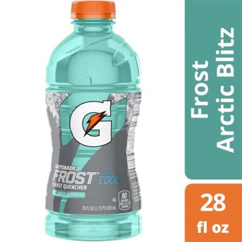 Gatorade Frost Blue Arctic Blitz Sports Drink Bottle 28 Fl Oz Frys