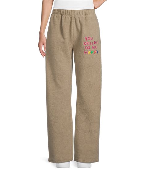 The Mayfair Group You Deserve to be Happy Coordinating Sweatpants