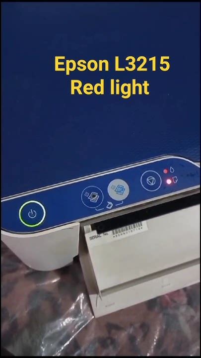 Epson L3215 Red Light Blinking Problem Printer Resetter Viral Youtube