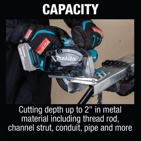 Makita 18 Volt LXT Lithium Ion Cordless 5 3 8 In Metal Cutting Saw