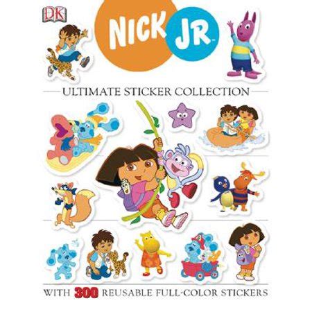 Nick Jr. Ultimate Sticker Collection [With 300 Reusable Stickers ...