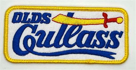 Oldsmobile Olds Cutlass Gm Patch Iron Sew On Classic Vintage Style