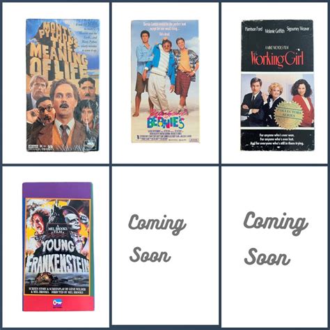 80s VHS Movies - Etsy