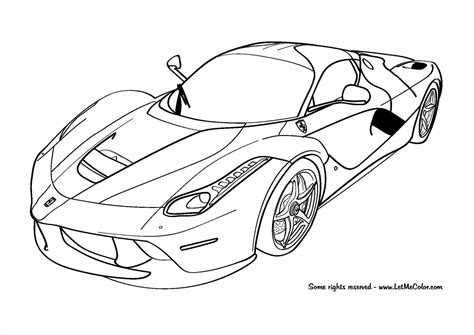 Coloring Pagani Pages Cars Zonda Car Race Koenigsegg Hypersport Lykan ...