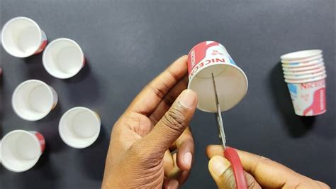 Diy Disposal Thermocol Tea Cups Home Decor How To Make Thermocol Cup