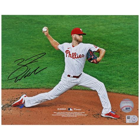 Zack Wheeler Philadelphia Phillies Autographed X Pinstripes