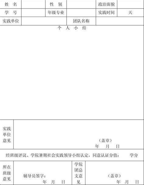 阜阳师范学院大学生暑期社会实践活动鉴定表 1 2word文档在线阅读与下载无忧文档