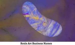 Resin Art Business Names Ideas Funny Cool Unique