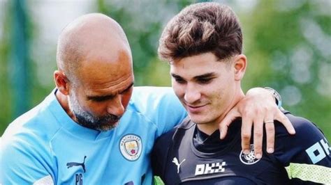 El Tremendo Elogio De Pep Guardiola A Juli N Lvarez