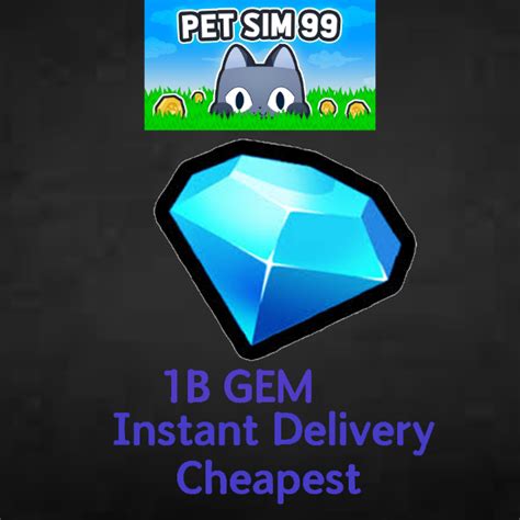 Ps99 Gems Pet Simulator 99 Game Items Gameflip