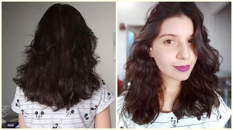 Como Cortar Cabelo Ondulado 2a em Casa Curto Médio Natália Biazzi