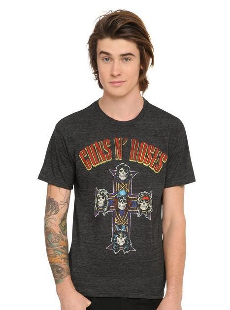 Guns N Roses Cross Logo T Shirt Hot Topic