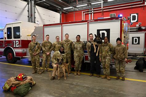 Raf Mildenhall Fire Department Hosts K 9 Tccc Training Royal Air