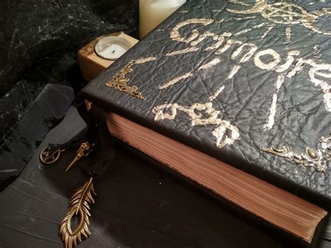 Huge Grimoire Real Spell Book Practical Magic Book Of Shadow Etsy