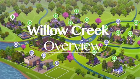 Sims 4 Willow Creek Neighborhoods