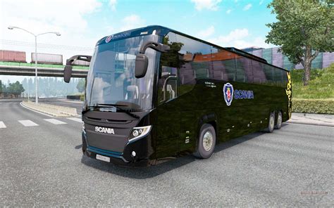 Scania Touring K410 Black For Euro Truck Simulator 2