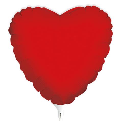 Partycolare Palloncini Mylar A Forma Di Cuore Rosso Cm