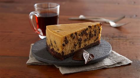 Gâteau au fromage à la citrouille et aux brisures de chocolat HERSHEYS