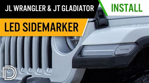 How To Install Led Sidemarkers For Jeep Jl Wrangler And Jt