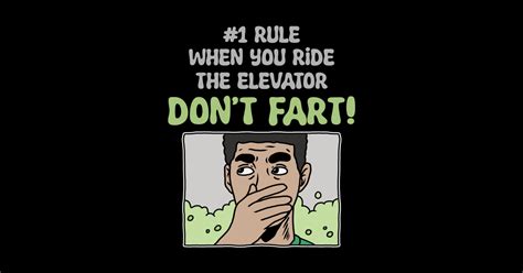 Elevator Fart Elevator Sticker Teepublic