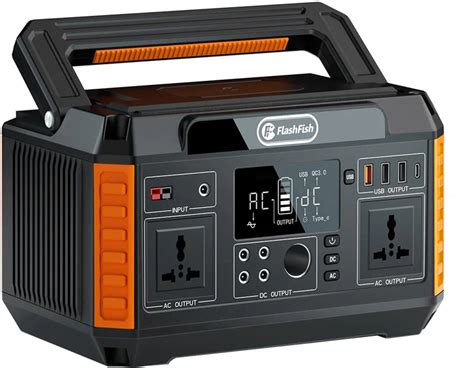 Зарядна станція Flashfish P60 / 500 Вт / 520 Вт⋅год / Li-ion (FFP60 ...