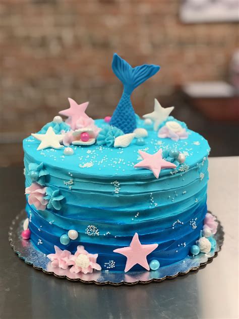 Pin By Gourmet Goodies Bake Shop On Mermaid And Under The Sea Cakes