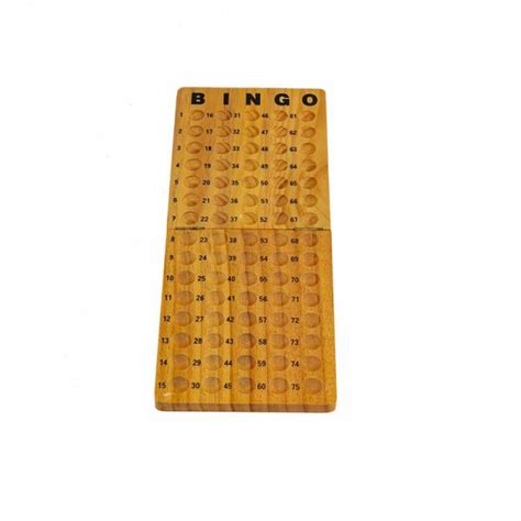 Wooden Bingo With Cards & Chips | Jenjo Games - Australia