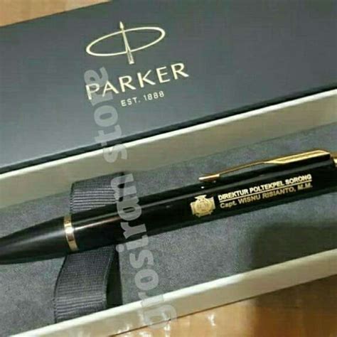 Jual Pulpen Parker Original Direktur Custom Logo Ukir Grafir Nama Kado