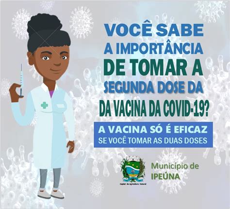 Coordenadora ressalta a importância da segunda dose contra a Covid 19