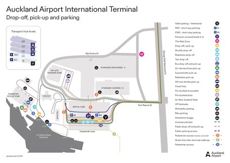 auckland international airport ground transportation map   maps