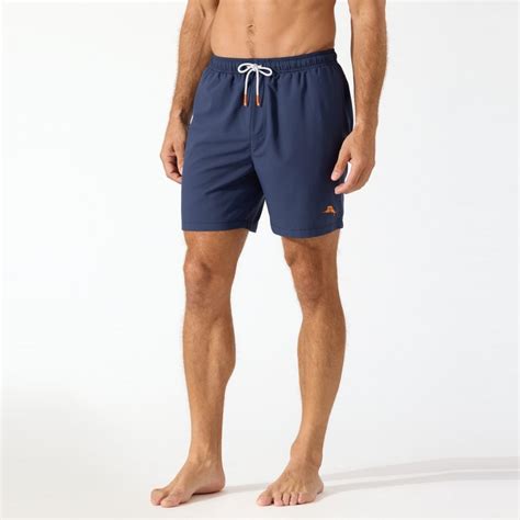 Tommy Bahama Naples Bay 6 Inch Swim Trunks In Navy