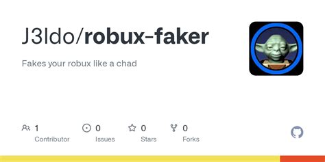 Github J3ldorobux Faker Fakes Your Robux Like A Chad