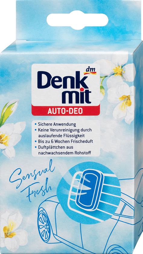 Denkmit Sensual Fresh osvježivač za automobil 1 kom trajno povoljna