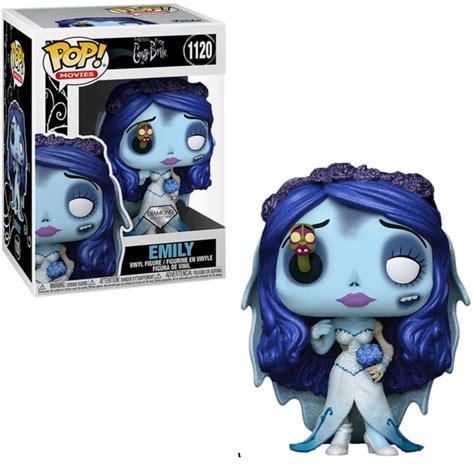 Funko Pop Movies Tim Burtons Corpse Bride Emily With Worm