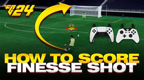 How To Finesse Shot In Fc 24 New Finesse Shots In Ea Sports Fc 24 Tutorial Youtube