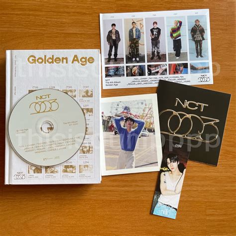 Jual Booked Album Only Golden Age Nct Archiving Ver Shopee