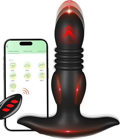 Vibrators Anal Toys Sex Toys Vibrator Vibrating Butt Plug With App And Remote Control Anal