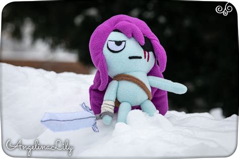 Pibby Warrior Plush Learn With Pibby Inspired Handmade Doll Made To