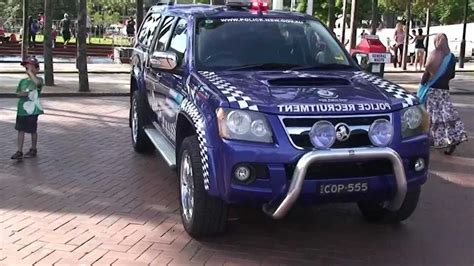 Nsw Police Recruitment Vehicle Youtube