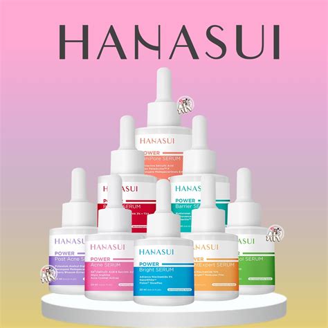 Jual Hanasui Power Serum Series Ml Acne Minipore Post Acne