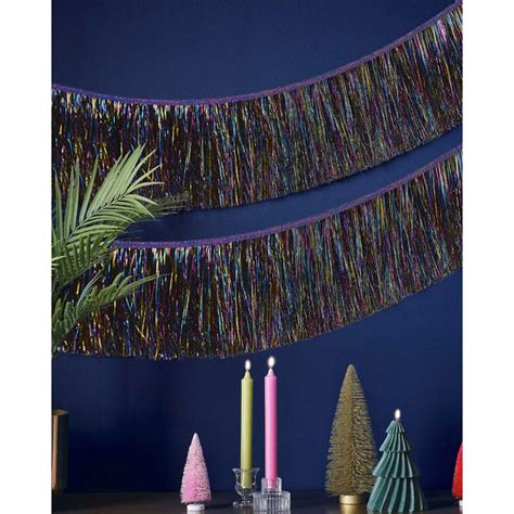 Multicoloured Tinsel Garland Party Delights