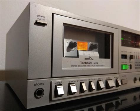 Technics Rs M04 Stereo Cassette Deck Aukro