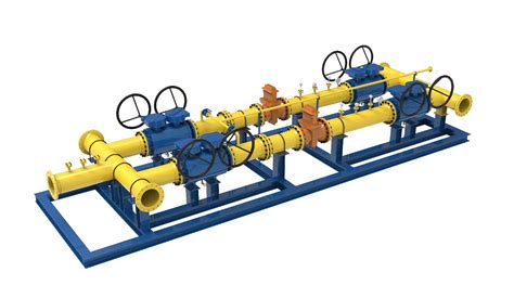 Natural Gas Metering Skid