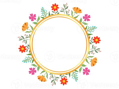 Summer Flower Frame Background 16583156 Png